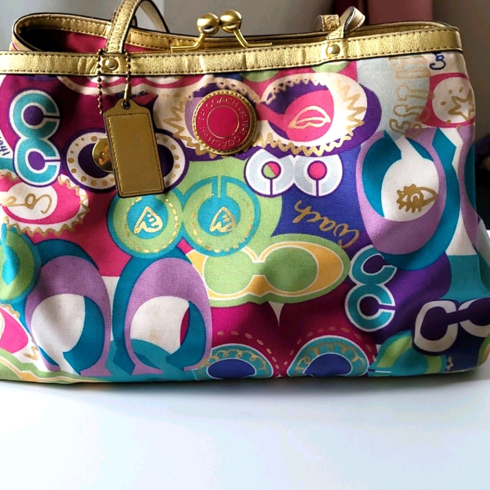 COACH POPPY SHOULDER BAG